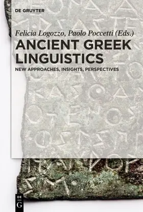 Logozzo / Poccetti |  Ancient Greek Linguistics | eBook | Sack Fachmedien