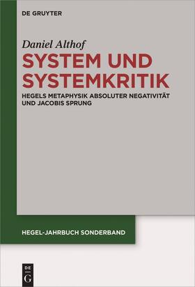 Althof |  System und Systemkritik | Buch |  Sack Fachmedien