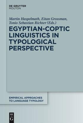 Grossman / Richter / Haspelmath |  Egyptian-Coptic Linguistics in Typological Perspective | Buch |  Sack Fachmedien
