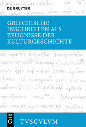 Steinhart |  Griechische Inschriften als Zeugnisse der Kulturgeschichte | eBook | Sack Fachmedien