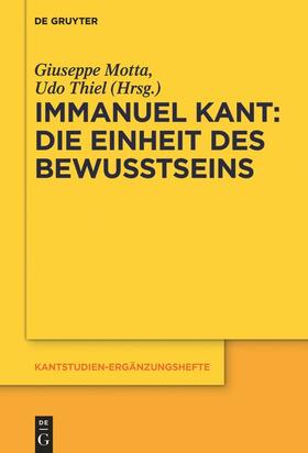 Thiel / Motta |  Immanuel Kant ¿ Die Einheit des Bewusstseins | Buch |  Sack Fachmedien