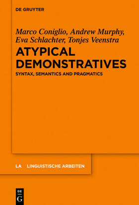 Coniglio / Veenstra / Murphy |  Atypical Demonstratives | Buch |  Sack Fachmedien