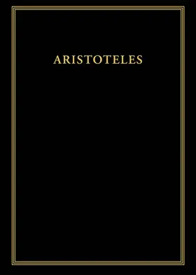 Aristoteles |  Nikomachische Ethik | Buch |  Sack Fachmedien