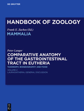 Langer |  Comparative Anatomy of the Gastrointestinal Tract in Eutheria II | Buch |  Sack Fachmedien