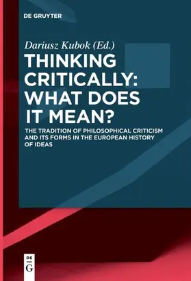 Kubok |  Thinking Critically: What Does It Mean? | eBook | Sack Fachmedien