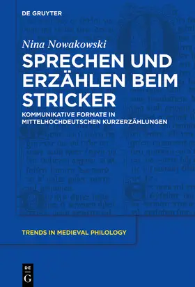 Nowakowski |  Sprechen und Erzählen beim Stricker | Buch |  Sack Fachmedien