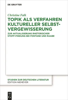 Falk |  Topik als Verfahren kultureller Selbstvergewisserung | Buch |  Sack Fachmedien