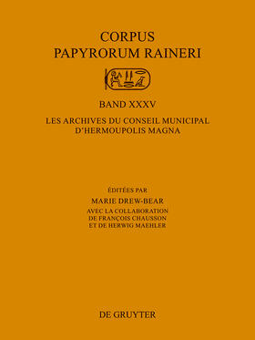 Drew-Bear |  Les Archives du Conseil Municipal d'Hermoupolis Magna | Buch |  Sack Fachmedien