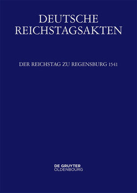 Luttenberger |  Der Reichstag zu Regensburg 1541 | Buch |  Sack Fachmedien
