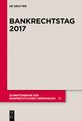  Bankrechtstag 2017 | eBook | Sack Fachmedien