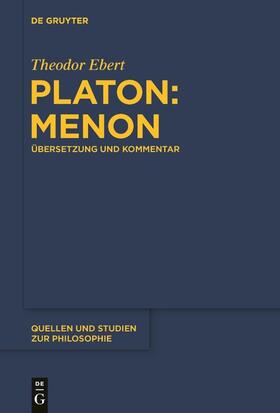 Ebert |  Platon: Menon | Buch |  Sack Fachmedien