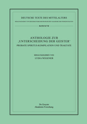 Wegener |  Anthologie zur ¿Unterscheidung der Geister' | Buch |  Sack Fachmedien