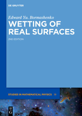 Bormashenko |  Wetting of Real Surfaces | Buch |  Sack Fachmedien