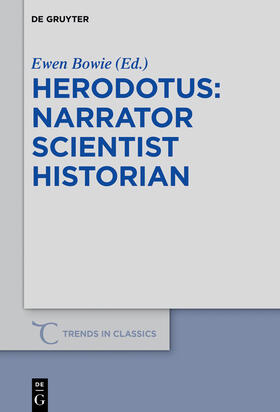 Bowie |  Herodotus - narrator, scientist, historian | Buch |  Sack Fachmedien