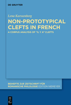 Karssenberg |  Non-prototypical Clefts in French | eBook | Sack Fachmedien
