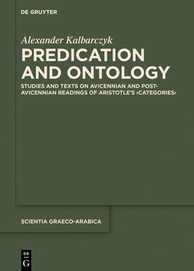 Kalbarczyk |  Predication and Ontology | Buch |  Sack Fachmedien