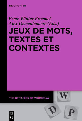 Winter-Froemel / Demeulenaere | Jeux de mots, textes et contextes | E-Book | sack.de