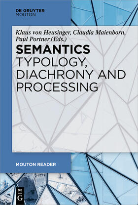 Heusinger / Portner / Maienborn |  Semantics - Typology, Diachrony and Processing | Buch |  Sack Fachmedien