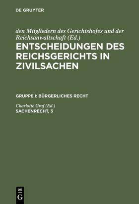 Graf |  Sachenrecht, 3 | eBook | Sack Fachmedien