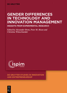 Brem / Wimschneider / Bican |  Gender Differences in Technology and Innovation Management | Buch |  Sack Fachmedien