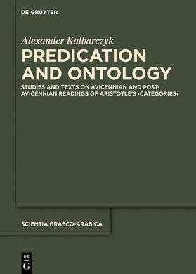 Kalbarczyk |  Predication and Ontology | eBook | Sack Fachmedien