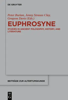 Burian / Davis / Strauss Clay |  Euphrosyne | Buch |  Sack Fachmedien