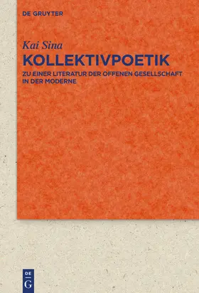 Sina |  Kollektivpoetik | Buch |  Sack Fachmedien