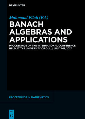 Filali |  Banach Algebras and Applications | Buch |  Sack Fachmedien