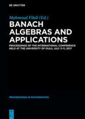 Filali |  Banach Algebras and Applications | eBook | Sack Fachmedien