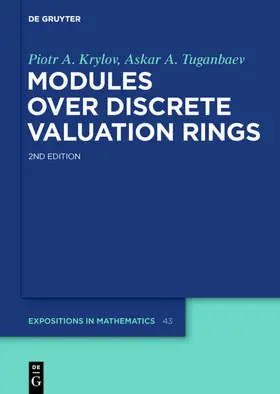 Krylov / Tuganbaev |  Modules over Discrete Valuation Rings | eBook | Sack Fachmedien