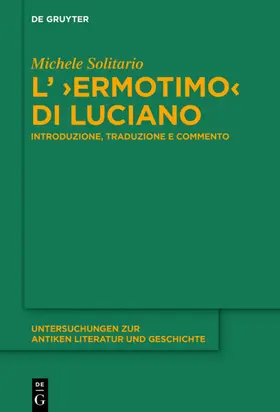 Solitario |  L’ ›Ermotimo‹ di Luciano | eBook | Sack Fachmedien