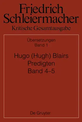 Meckenstock / Hagan |  Hugo (Hugh) Blairs Predigten | eBook | Sack Fachmedien