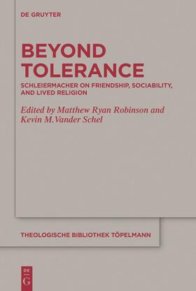 Vander Schel / Robinson |  Beyond Tolerance | Buch |  Sack Fachmedien