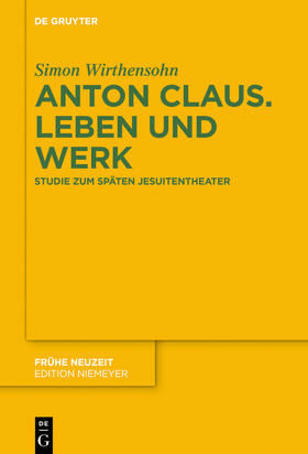 Wirthensohn |  Anton Claus. Leben und Werk | Buch |  Sack Fachmedien