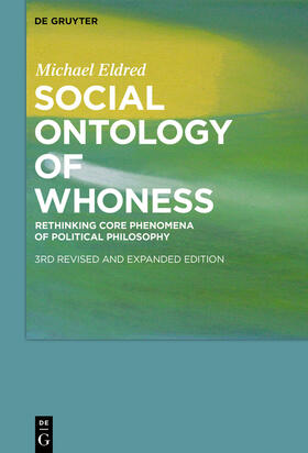 Eldred |  Social Ontology of Whoness | Buch |  Sack Fachmedien