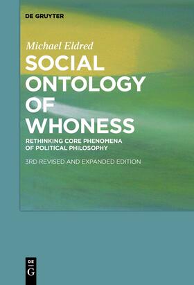 Eldred |  Social Ontology of Whoness | eBook | Sack Fachmedien