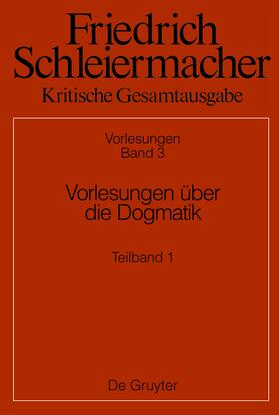 Schäfer |  Vorlesungen über die Dogmatik | Buch |  Sack Fachmedien