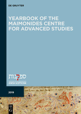 Meyrav | Yearbook of the Maimonides Centre for Advanced Studies / Yearbook of the Maimonides Centre for Advanced Studies. 2019 | E-Book | sack.de