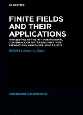 Davis |  Finite Fields and their Applications | eBook | Sack Fachmedien