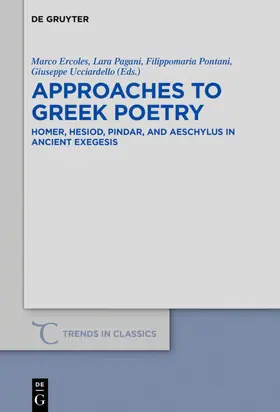 Ercoles / Pagani / Pontani |  Approaches to Greek Poetry | eBook | Sack Fachmedien