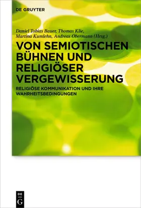 Bauer / Klie / Kumlehn | Von semiotischen Bühnen und religiöser Vergewisserung | E-Book | sack.de