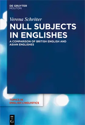 Schröter |  Null Subjects in Englishes | Buch |  Sack Fachmedien