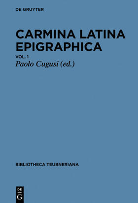 Cugusi |  Carmina Latina Epigraphica IV | eBook | Sack Fachmedien