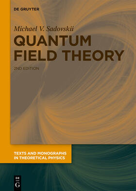 Sadovskii |  Quantum Field Theory | Buch |  Sack Fachmedien