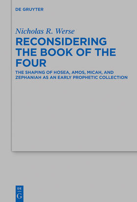 Werse |  Reconsidering the Book of the Four | Buch |  Sack Fachmedien