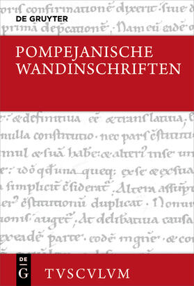 Wachter |  Pompejanische Wandinschriften | Buch |  Sack Fachmedien