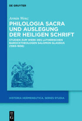 Wenz | Philologia Sacra und Auslegung der Heiligen Schrift | E-Book | sack.de