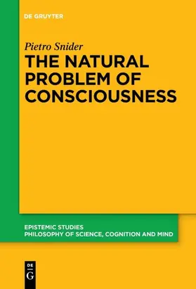 Snider |  The Natural Problem of Consciousness | Buch |  Sack Fachmedien