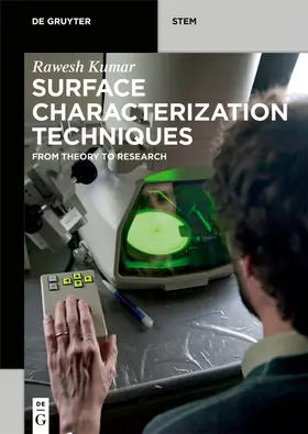 Kumar |  Surface Characterization Techniques | Buch |  Sack Fachmedien