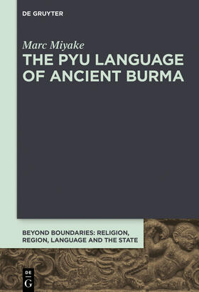 Miyake |  The Pyu Language of Ancient Burma | Buch |  Sack Fachmedien
